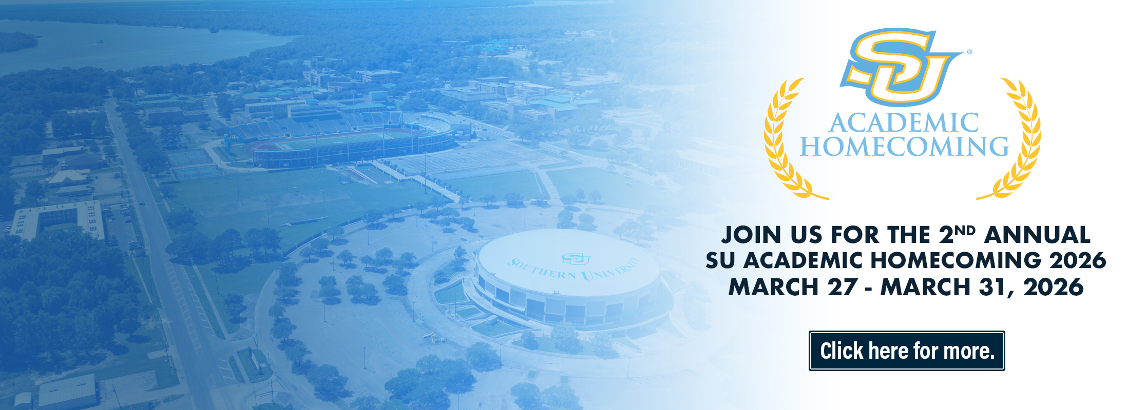 Spring 2026 Academic Homecoming